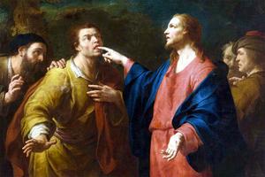 Domenico Maggiotto (1713-1794), “Christ Healing a Deaf and Mute Man”