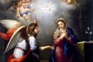 Bartolomé Esteban Murillo, “The Annunciation,” ca. 1655