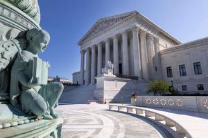 The U.S. Supreme Court is seen on September 02, 2021 in Washington, DC.