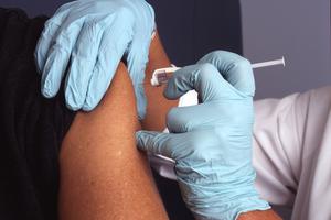 Pew’s survey also found that 73% of Americans aged 18 or older have received at least one dose of the COVID-19 vaccine.