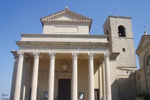 The Cathedral of the Republic of San Marino.