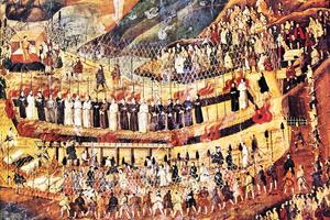 Anonymous, “The Christian Martyrs of Japan,” 17th century