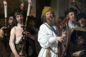 Jan de Bray, “David Playing the Harp,” 1670