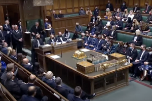 The House of Commons meets Oct. 18 at the Palace of Westminster in London.