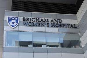 A view of Boston-based Brigham and Women's Hospital, one of the hospitals Mass General Brigham operates, is seen on March 7, 2020. Employees of the hospital corporation risk being fired Nov. 5 if they remain unvaccinated.
