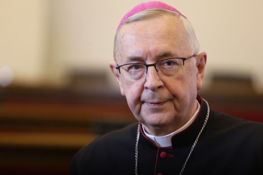 Archbishop Stanisław Gądecki, president of the Polish Catholic bishops’ conference.