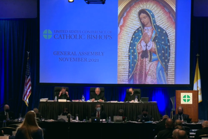 U.S. bishops gather for their fall general assembly in Baltimore Nov. 16.