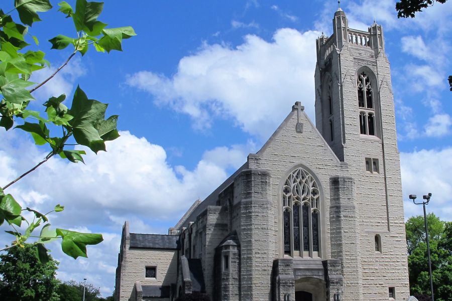 Williams Memorial Chapel at the College of the Ozarks, Point Lookout, Missouri.