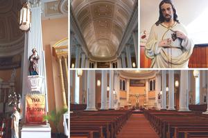 St. Joseph Cathedral in Burlington, Vermont, reflects local design. St. Joseph Cathedral in Burlington, Vermont, reflects local design.