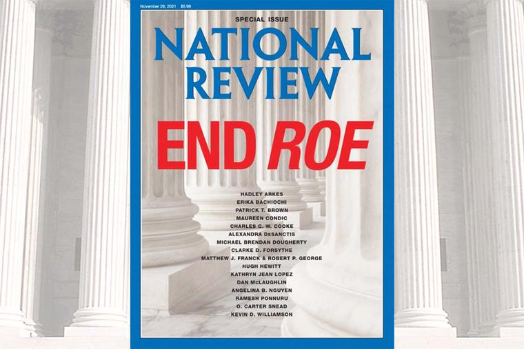 ‘End Roe’ magazine cover