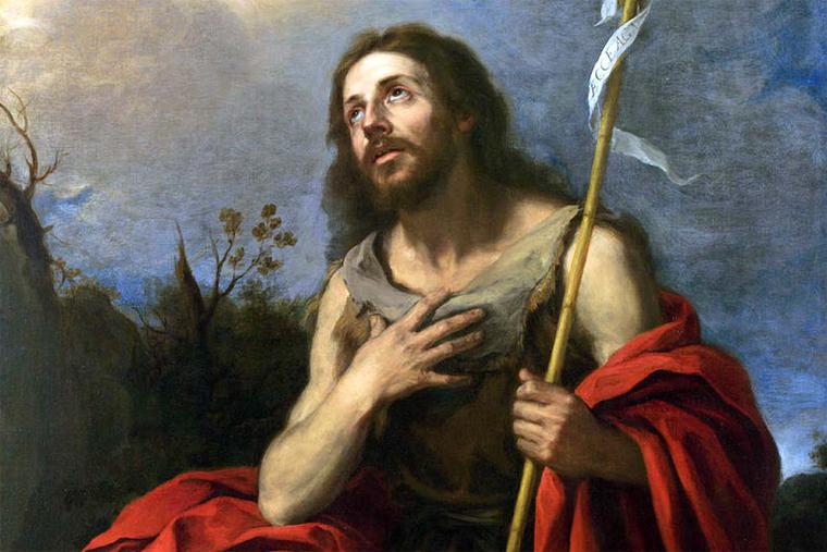 Bartolomé Esteban Murillo, “Saint John the Baptist in the Wilderness,” 1660-1670