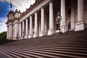 Melbourne Parliament House in Victoria, Australia.