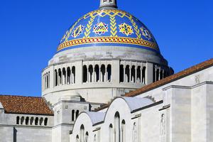The Basilica of the National Shrine of the Immaculate Conception in Washington, DC.