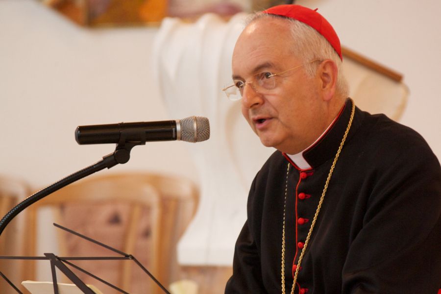 Cardinal Mauro Piacenza, Major Penitentiary of the Apostolic Penitentiary.