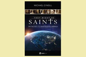Book cover to Michael O'Neill's 'They Might Be Saints.'