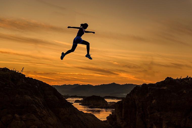 Achieve Woman Goal Photo