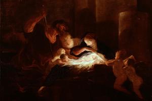 Louis Cretey, "The Nativity," 17th Century