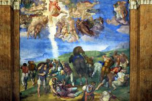 Michelangelo, “The Conversion of St. Paul,” ca. 1542-1545 Michelangelo, “The Conversion of St. Paul,” ca. 1542-1545