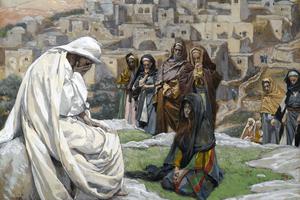 James Tissot (1836-1902), “Jesus Wept”