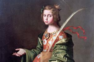 Francisco de Zurbarán, “St. Elizabeth of Thuringia,” ca. 1635-1640