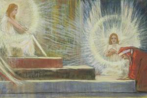 Bela Čikoš Sesija, “Dante at the Gates of Purgatory,” 1897