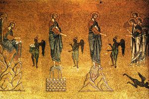 “The Temptations of Christ,” St. Mark’s Basilica, Venice