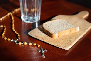 It is common for Catholics to commit to “giving up” something for Lent, which often includes abstaining from some sort of food or drink. It is common for Catholics to commit to “giving up” something for Lent, which often includes abstaining from some sort of food or drink.