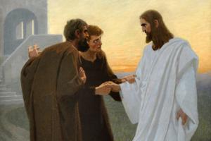 Gebhard Fugel (1863–1939), “Jesus on the Road to Emmaus”
