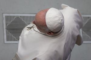 Pope Francis during the weekly general audience in Paul VI Hall at Vatican City, March 16, 2022. Pope Francis during the weekly general audience in Paul VI Hall at Vatican City, March 16, 2022.