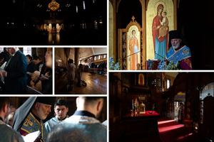 The Act of Consecration to the Immaculate Heart is prayed at the Ukrainian Catholic Cathedral of the Holy Family in London on March 25. Bishop Kenneth Nowakowski, bishop of the Ukrainian Catholic Eparchy of the Holy Family of London, led the prayer. The Act of Consecration to the Immaculate Heart is prayed at the Ukrainian Catholic Cathedral of the Holy Family in London on March 25. Bishop Kenneth Nowakowski, bishop of the Ukrainian Catholic Eparchy of the Holy Family of London, led the prayer.