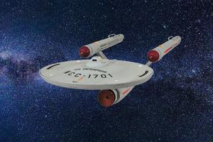 A model of the USS Enterprise (NCC-1701)