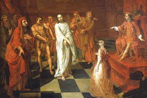 John Valentine Haidt, “Christ Before Herod,” 1762