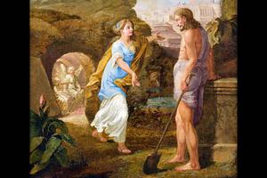 Unknown, “Christ Appearing to Mary Magdalene as a Gardener,” 18th century Unknown, “Christ Appearing to Mary Magdalene as a Gardener,” 18th century