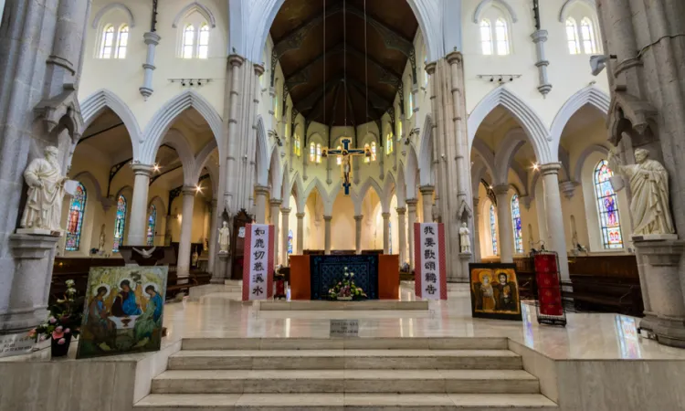 The Cathedral of the Immaculate Conception in Hong Kong.