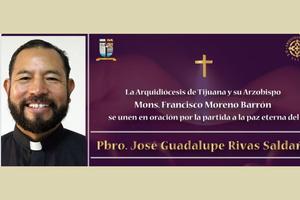 Father José Guadalupe Rivas Saldaña was last seen alive May 15. He was reported missing, and the state attorney general began an investigation.