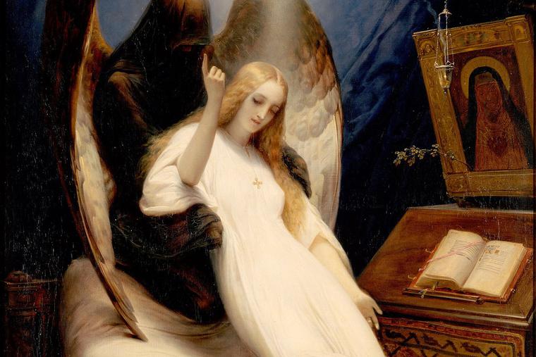 Horace Vernet, “The Angel of Death,” 1851