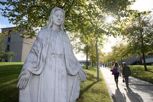 St. Vincent's Hospital in South Dublin, Ireland, was first opened by Mary Aikenhead, who founded the Religious Sisters of Charity, in 1834.
