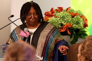 Whoopi Goldberg of ABC’s ‘The View’ speaks at an Oct. 1, 2021, event in New York City.