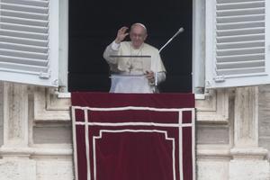 Pope Francis delivers the Regina Caeli noon prayer from his studio window overlooking St. Peter's Square at the Vatican on May 29. Two days earlier, the Holy Father announced a consistory in August, where he will create 21 new cardinals. Pope Francis delivers the Regina Caeli noon prayer from his studio window overlooking St. Peter's Square at the Vatican on May 29. Two days earlier, the Holy Father announced a consistory in August, where he will create 21 new cardinals.