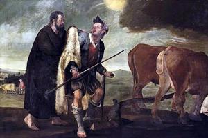 Abraham Bloemaert (1564-1651), “Elijah and Elisha”