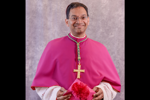 Bishop Earl Fernandes is a joyful shepherd.