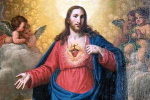 Lattanzio Querena (1768-1853), “The Sacred Heart of Jesus” Lattanzio Querena (1768-1853), “The Sacred Heart of Jesus”