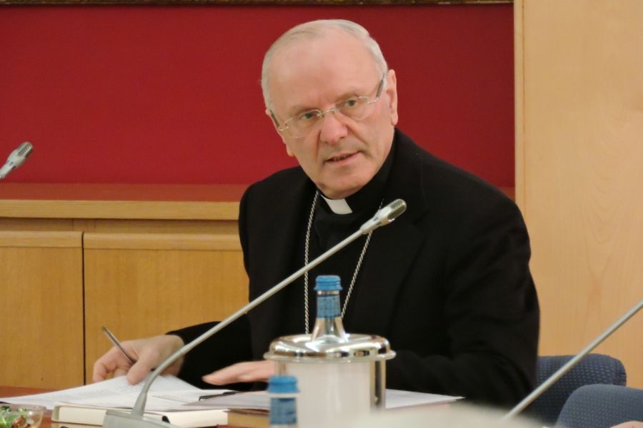 Bishop Nunzio Galantino, president of the Administration of the Patrimony of the Apostolic See, pictured in 2016.