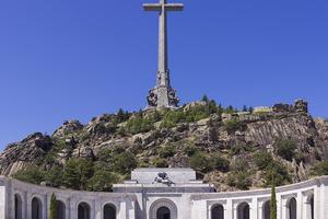 Valle de los Caídos (Valley of the Fallen), viewed from the esplanade.