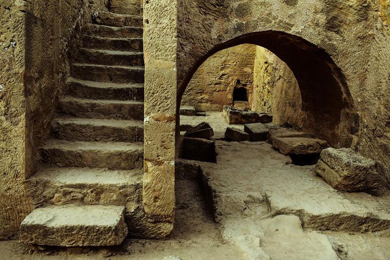 Abandoned Tomb in Cyprus Photo