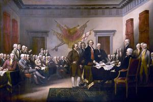 John Trumbull, “The Declaration of Independence,” 1819