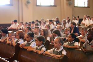 Through attendance at daily Mass, the pupils of St. Augustine Catholic School in Covington, Kentucky, have bolstered their faith and academic success.