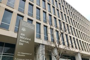 U.S. Department of Education is shown in Washington.