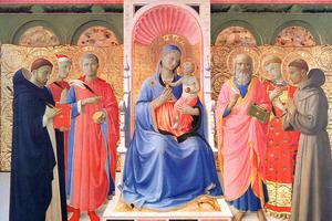 Fra Angelico, ‘Annalena Altarpiece,’ 1430 Fra Angelico, ‘Annalena Altarpiece,’ 1430
