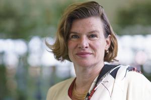 Mariana Mazzucato attends the Hay Festival on May 28, 2022 in Hay-on-Wye, Wales.